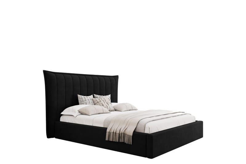 Garson Sengeramme 140x200 cm, Svart