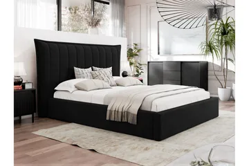 Garson Sengeramme 140x200 cm - Svart - Møbler - Senger - Sengeramme & sengestamme