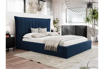 Garson Sengeramme 160x200 cm - Blå - Møbler - Senger - Sengeramme & sengestamme