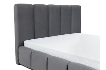 Gioia Oppbevaringsseng 140x200 cm - Grå - Møbler - Senger - Senger med oppbevaring