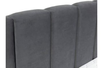Gioia Oppbevaringsseng 140x200 cm - Grå - Møbler - Senger - Senger med oppbevaring