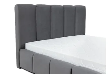 Gioia Oppbevaringsseng 140x200 cm - Grønn - Møbler - Senger - Senger med oppbevaring