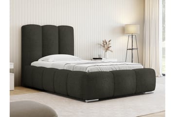 Gioia Sengeramme med Oppbevaring 90x200 cm - Grå - Møbler - Senger - Sengeramme & sengestamme