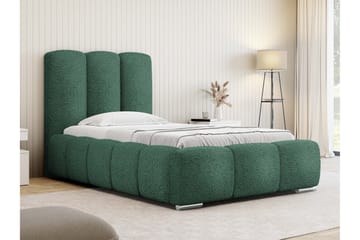 Gioia Sengeramme med Oppbevaring 90x200 cm - Grønn - Møbler - Senger - Sengeramme & sengestamme