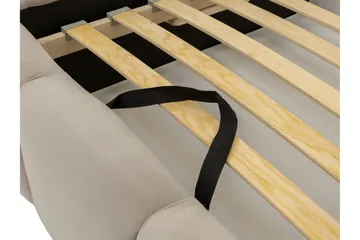 Gioia Sengeramme med Oppbevaring 90x200 cm - Hvit - Møbler - Senger - Sengeramme & sengestamme