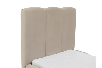 Gioia Sengeramme med Oppbevaring 90x200 cm - Hvit - Møbler - Senger - Sengeramme & sengestamme