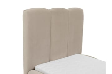 Gioia Sengeramme med Oppbevaring 90x200 cm - Hvit - Møbler - Senger - Sengeramme & sengestamme