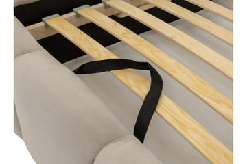 Gioia Sengeramme med Oppbevaring 90x200 cm - Svart - Møbler - Senger - Sengeramme & sengestamme