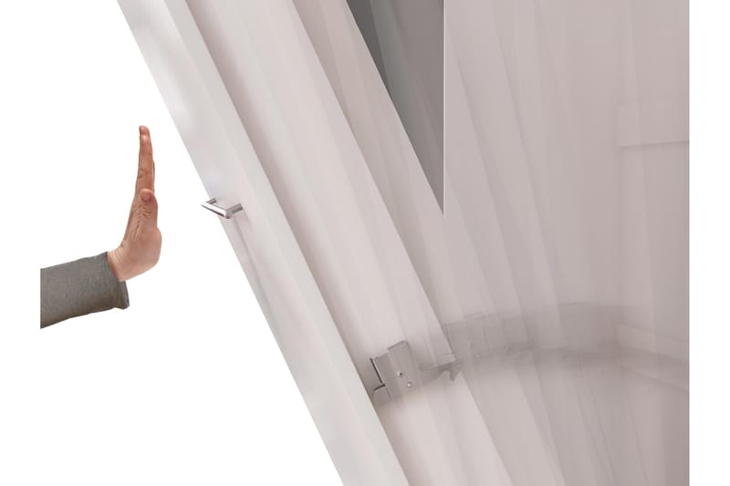 Rauk Nattskap 135x46 cm - Grå - Møbler - Senger - Gjesteseng & ekstraseng - Skapseng