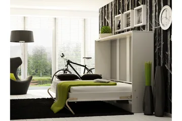 Rauk Nattskap 215x46 cm - Grå - Møbler - Senger - Gjesteseng & ekstraseng - Skapseng