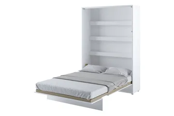 Rauk Sammenleggbar Skapseng 151x228 cm - Hvit - Møbler - Senger - Gjesteseng & ekstraseng - Skapseng