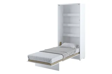 Rauk Sengeskap 101x228 cm - Hvit - Møbler - Senger - Gjesteseng & ekstraseng - Skapseng