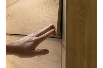 Rauk Sengeskap 151x228 cm - Beige - Møbler - Senger - Gjesteseng & ekstraseng - Skapseng