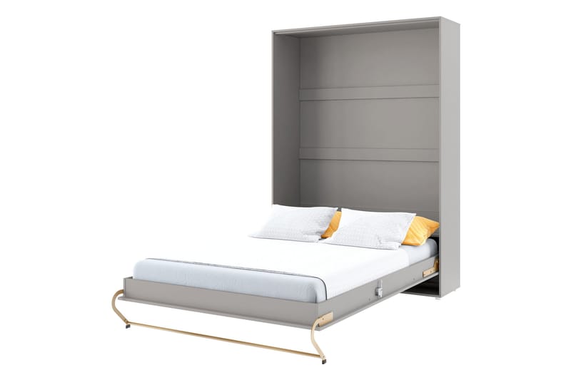 Rauk Sengeskap 152x237 cm - Beige/Brun - Møbler - Senger - Gjesteseng & ekstraseng - Skapseng