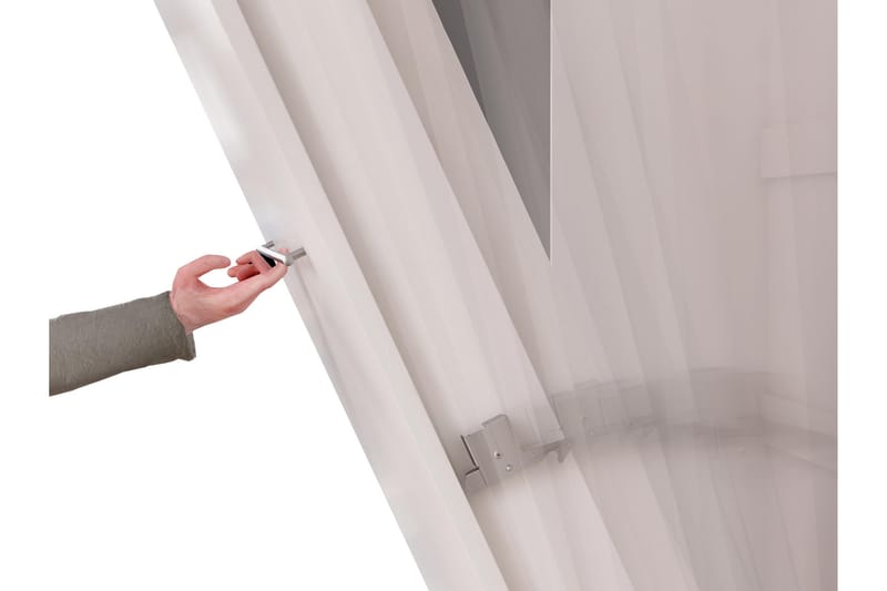 Rauk Sengeskap 152x237 cm - Beige/Brun - Møbler - Senger - Gjesteseng & ekstraseng - Skapseng