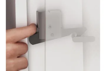 Rauk Sengeskap 152x237 cm - Hvit - Møbler - Senger - Gjesteseng & ekstraseng - Skapseng