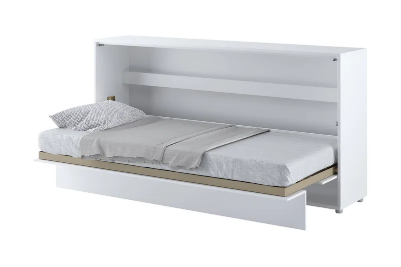 Rauk Sengeskap 211x118 cm - Hvit - Møbler - Senger - Gjesteseng & ekstraseng - Skapseng