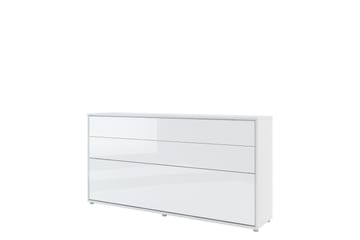 Rauk Sengeskap 211x118 cm - Hvit - Møbler - Senger - Gjesteseng & ekstraseng - Skapseng
