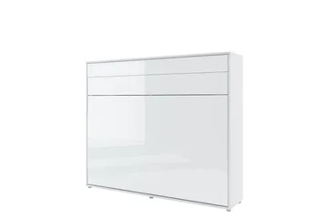 Rauk Sengeskap 211x188 cm - Hvit - Møbler - Senger - Gjesteseng & ekstraseng - Skapseng