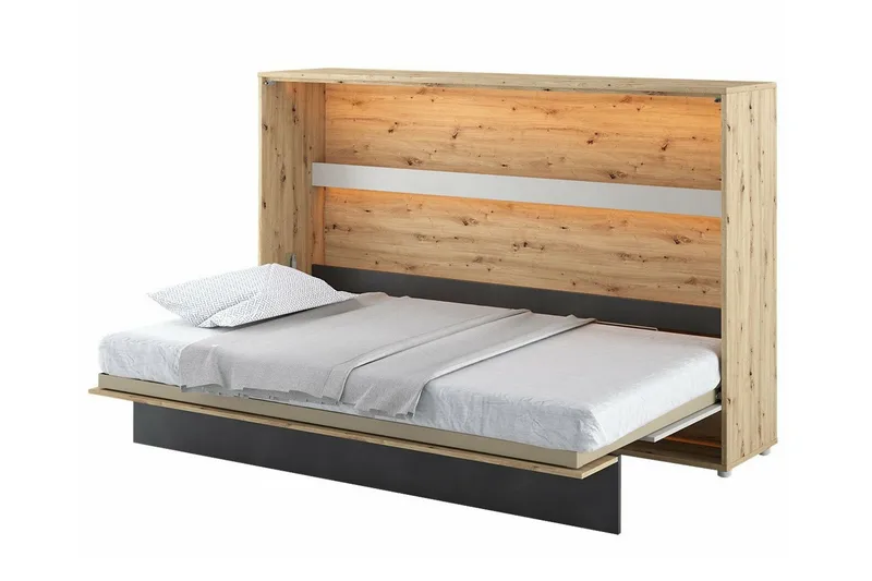 Grianan Sängskåp 120x200 cm Grey