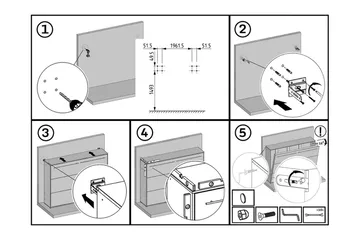 Rauk Sängskåp 140x200 cm Wilson & Wood White High gloss - Møbler - Senger - Gjesteseng & ekstraseng - Skapseng