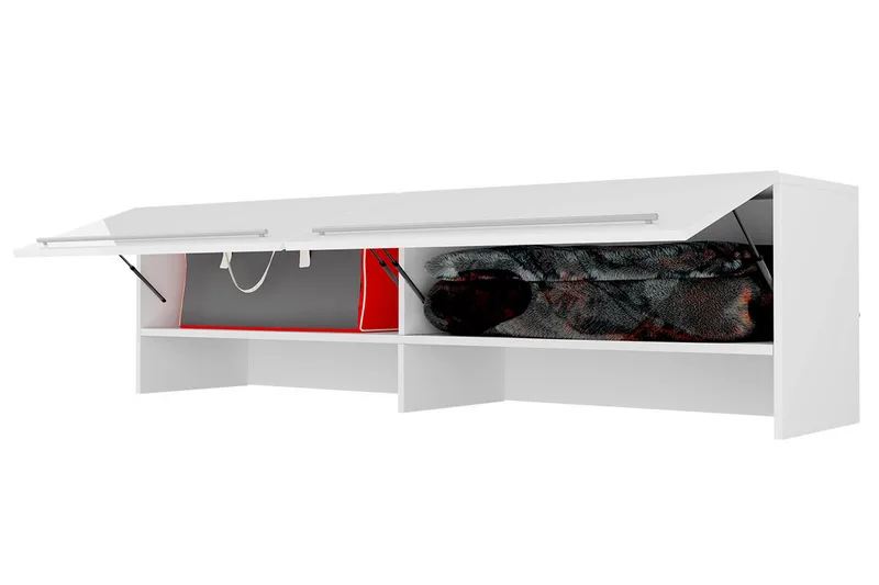 Rauk Skapseng - Hvit Highlighter - Møbler - Senger - Gjesteseng & ekstraseng - Skapseng