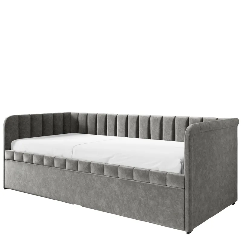 Valek sengramme 90x200 cm - grå - Møbler - Senger - Gjesteseng & ekstraseng - Uttrekkbar seng