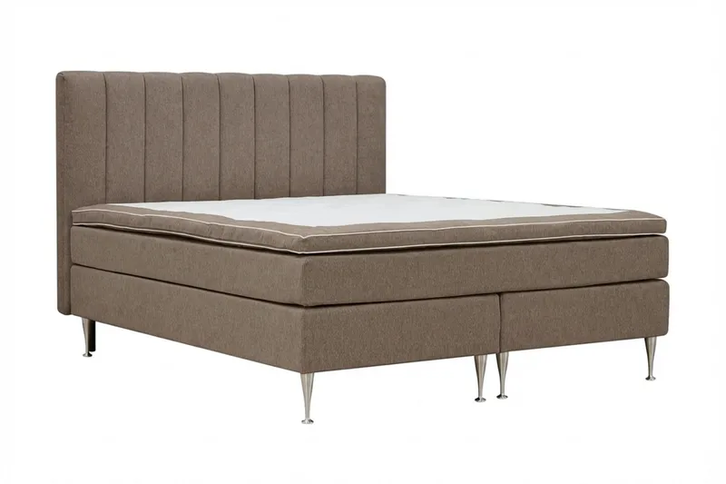 Hilton High komplett sengepakke 160x200 cm, Brun