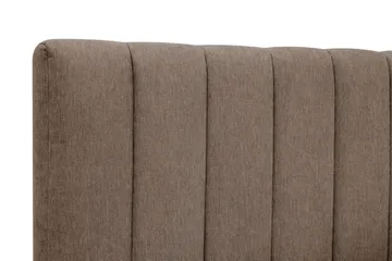 Hilton High komplett sengepakke 160x200 cm - Brun - Møbler - Senger - Kontinentalsenger