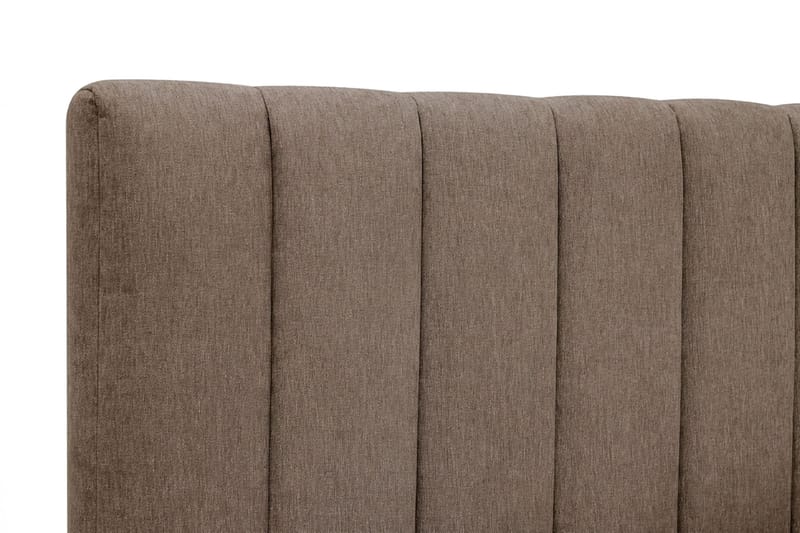 Hilton High komplett sengepakke 180x200 cm - Brun - Møbler - Senger - Kontinentalsenger