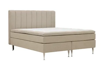 Hilton High Komplett Sengpakke 160x200 cm - Beige - Møbler - Senger - Kontinentalsenger