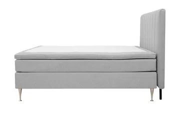 Hilton High Komplett Sengpakke 160x200 cm - Grå - Møbler - Senger - Kontinentalsenger