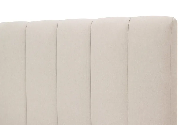 Hilton High Komplett Sengpakke 160x200 cm - Lys beige - Møbler - Senger - Kontinentalsenger