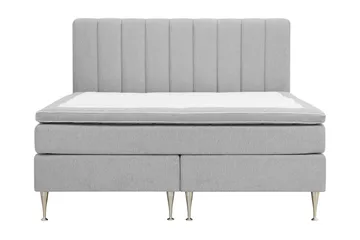 Hilton High Komplett Sengpakke 180x200 cm - Grå - Møbler - Senger - Kontinentalsenger