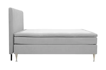 Hilton High Komplett Sengpakke 180x200 cm - Grå - Møbler - Senger - Kontinentalsenger