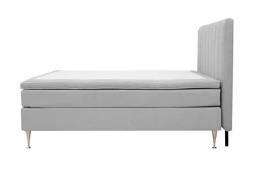Hilton High Komplett Sengpakke 180x200 cm - Grå - Møbler - Senger - Kontinentalsenger