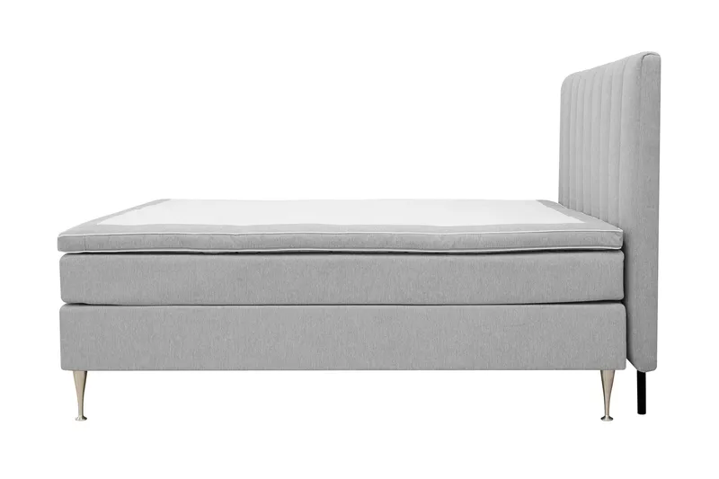 Hilton High Komplett Sengpakke 180x200 cm - Grå - Møbler - Senger - Kontinentalsenger