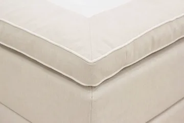 Hilton High Komplett Sengpakke 180x200 cm - Lys beige - Møbler - Senger - Kontinentalsenger