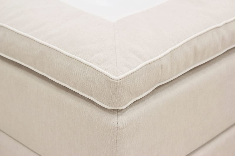 Hilton High Komplett Sengpakke 180x200 cm - Lys beige - Møbler - Senger - Kontinentalsenger