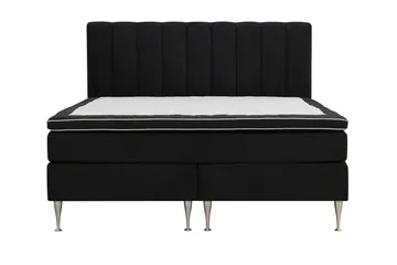 Hilton High Komplett Sengpakke 180x200 cm - Mørkegrå - Møbler - Senger - Kontinentalsenger