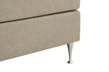 Hilton High Kontinentalseng 160x200 cm - Beige - Møbler - Senger - Kontinentalsenger