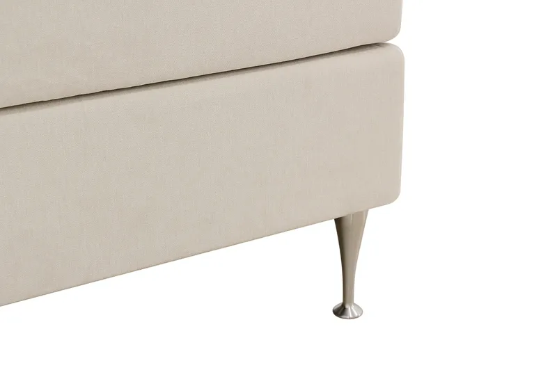 Hilton High Kontinentalseng 160x200 cm - Lys beige - Møbler - Senger - Kontinentalsenger