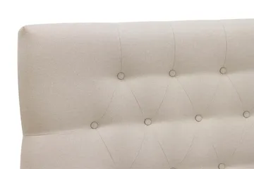 Hilton Komplett Sengpakke 160x200 cm Kontinentalseng med diamant sengegavl - Beige - Møbler - Senger - Kontinentalsenger