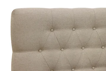 Hilton Komplett Sengpakke 180x200 cm Kontinentalseng med diamant sengegavl - Beige - Møbler - Senger - Kontinentalsenger