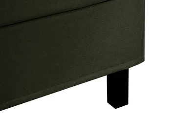 Hilton Komplett Sengpakke 180x200 cm Kontinentalseng med diamant sengegavl - Grön - Møbler - Senger - Kontinentalsenger