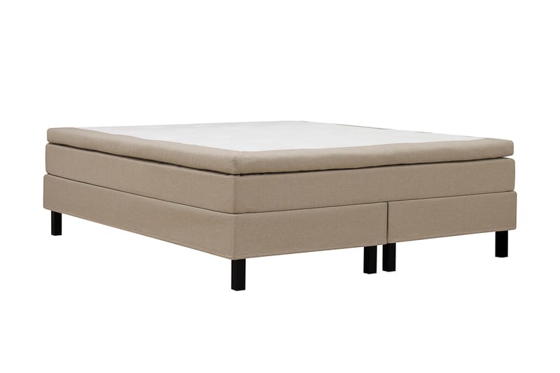 Hilton Kontinentalseng 160x200 cm - Beige - Møbler - Senger - Kontinentalsenger