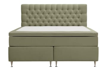Hilton lyx Komplett Sengpakke 180x200 cm Kontinentalseng med knappet sengegavl