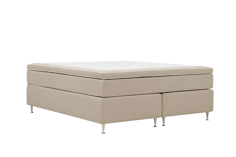 Hilton Lyx Kontinentalseng 160x200 cm - Beige - Møbler - Senger - Kontinentalsenger
