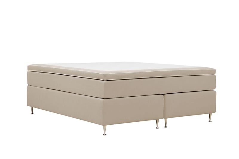 Hilton Lyx Kontinentalseng 160x200 cm - Beige - Møbler - Senger - Kontinentalsenger