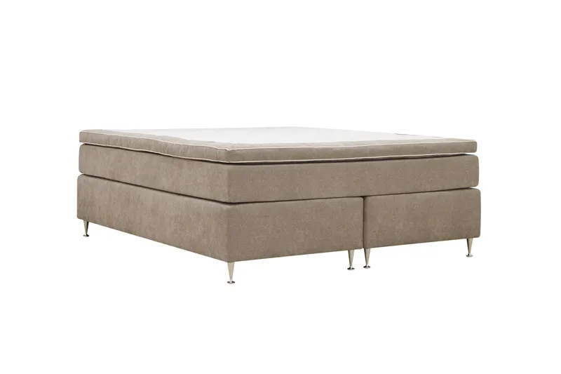 Hilton Lyx kontinentalseng 160x200 cm - Brun - Møbler - Senger - Kontinentalsenger